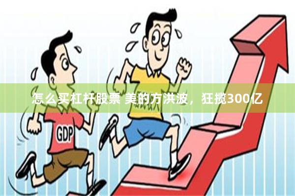 怎么买杠杆股票 美的方洪波，狂揽300亿