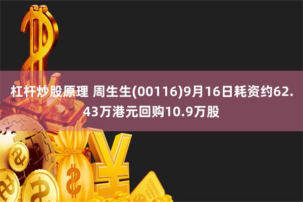 杠杆炒股原理 周生生(00116)9月16日耗资约62.43万港元回购10.9万股