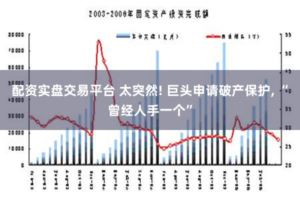 配资实盘交易平台 太突然! 巨头申请破产保护, “曾经人手一个”